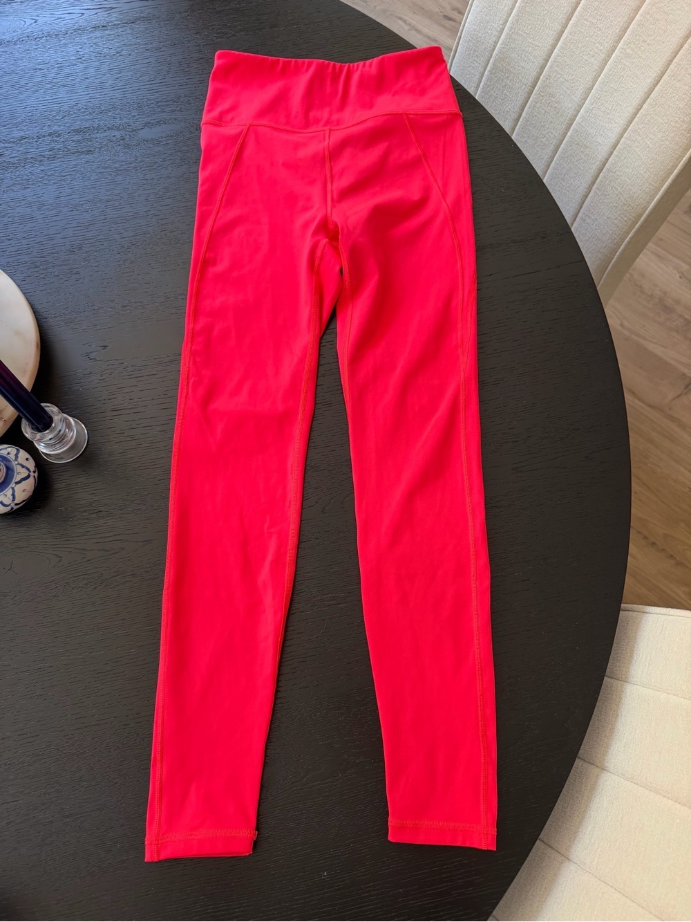 SAVAGE X FENTY Leggings Sky-Hi High Waist Stretch Pant Pocket Coral - Picture 1 of 8